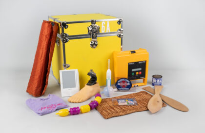 Contents of Seattle Innovations Portable Museum Trunk