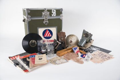 Contents of The World War II Homefront Experience Portable Museum Trunk