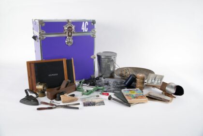 Contents of the The Years of Growth and Change Portable Museum Trunk