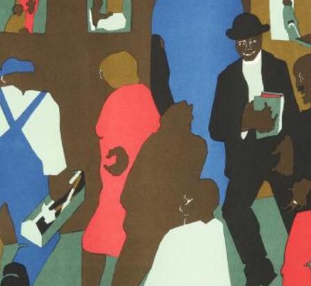 Jacob Lawrence, Windows, 1977.