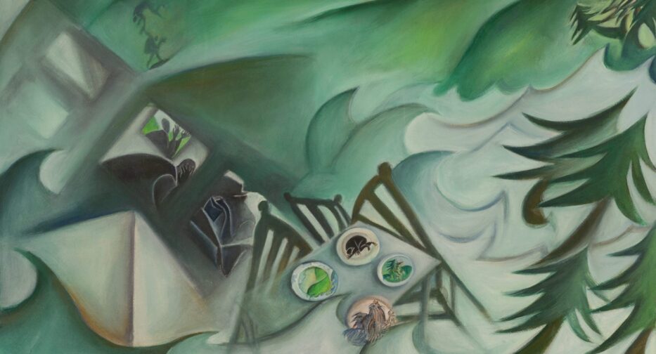 Barbara Earl Thomas, Broken Landscape, 1990.