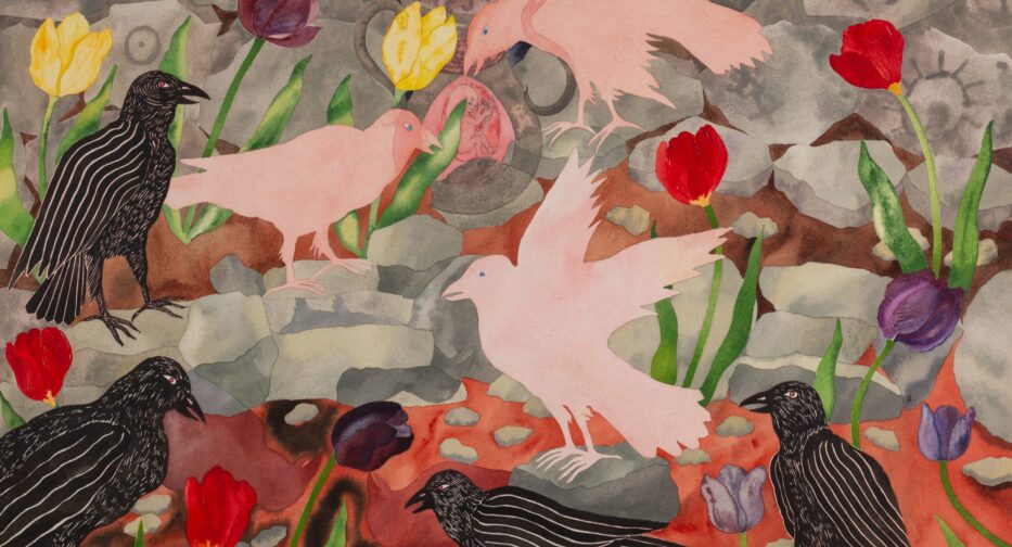 Linda Okazaki, Creative Vessel, 1990.