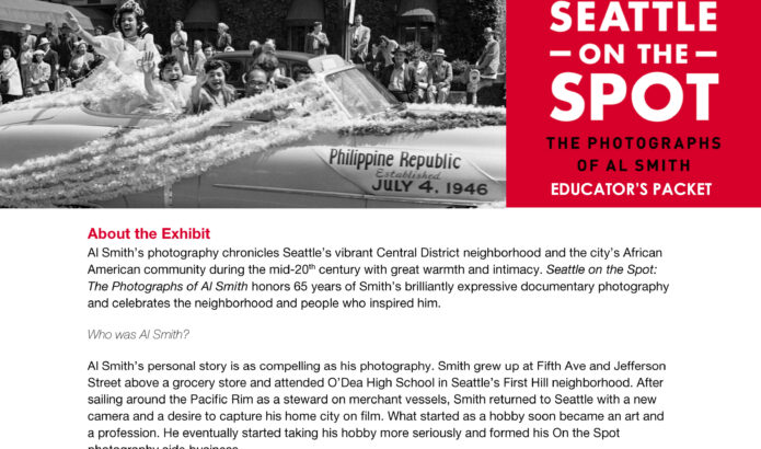 Seattle on the Spot Teacher Packet Cover