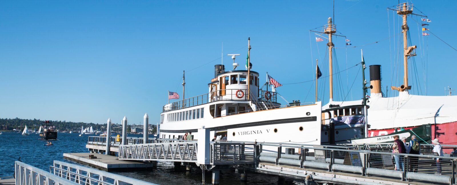 SS Virginia V docked.