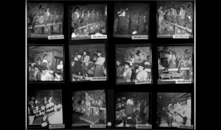 A 4x4 grid of early jazz musicians in Seattle.