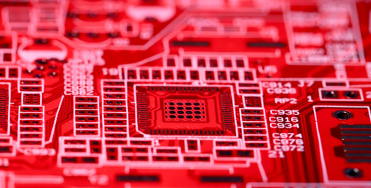 Red Circuit Board