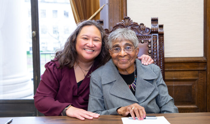 Senator Rosa Franklin book signing