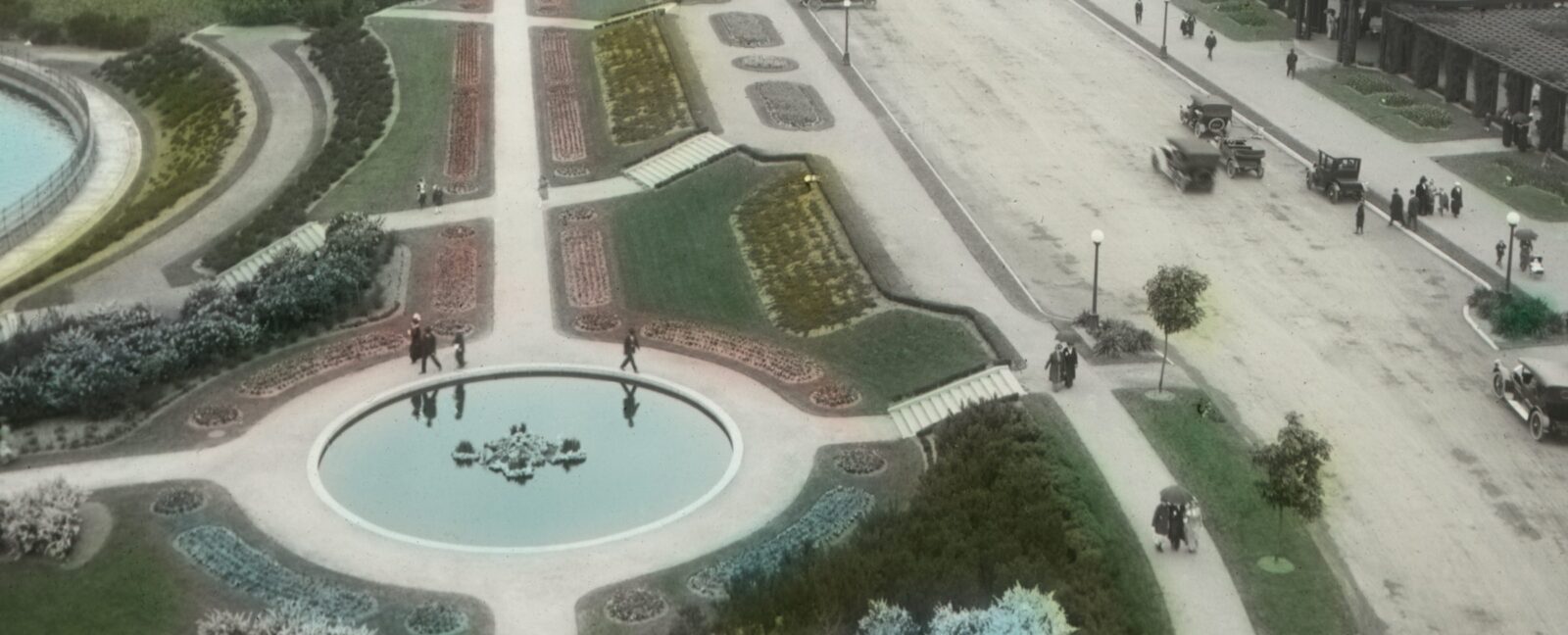 Ariel view of Volunteer Park