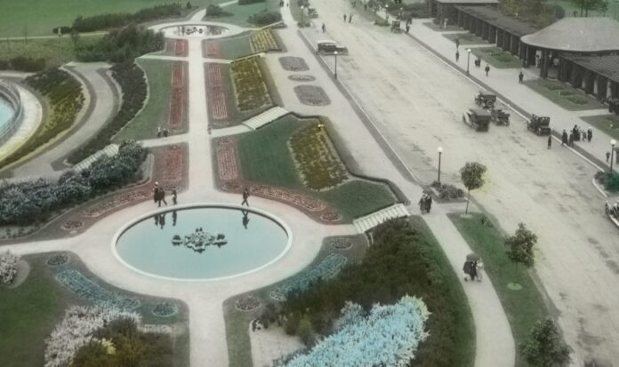 Ariel view of Volunteer Park
