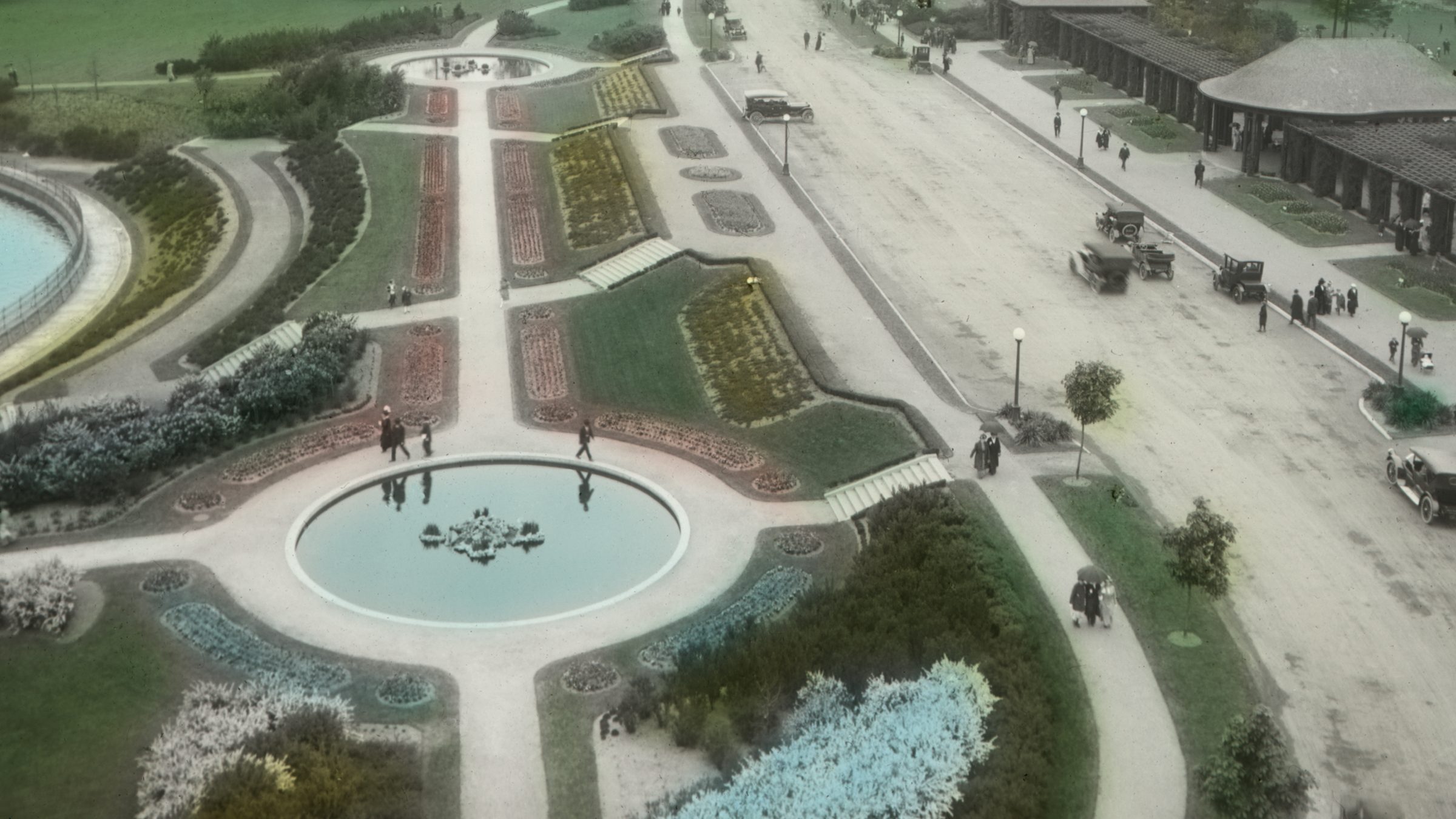 Ariel view of Volunteer Park