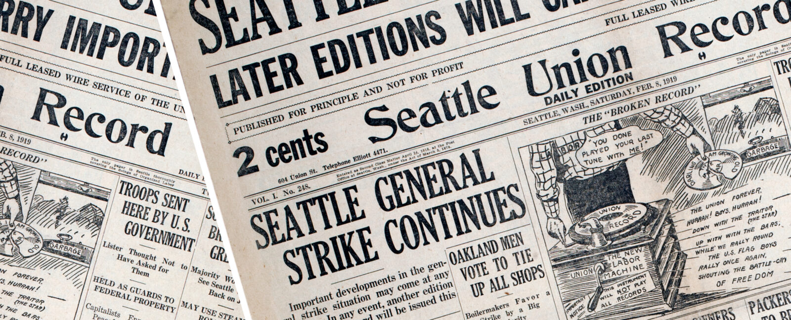 Historic Seattle newspaper