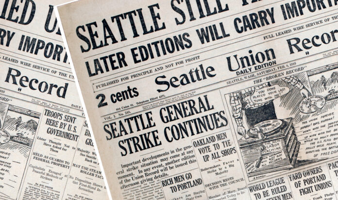 Historic Seattle newspaper
