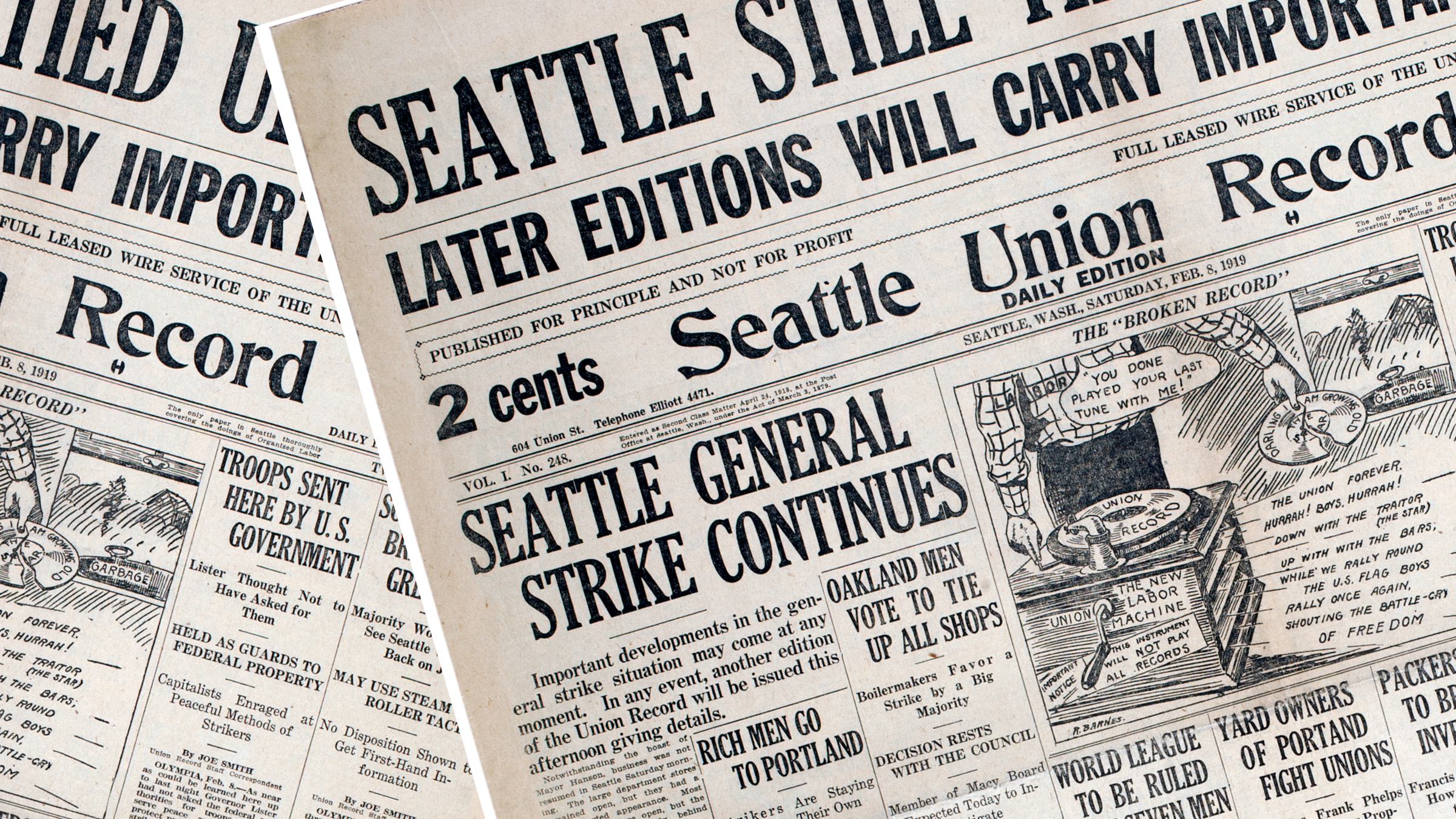 Historic Seattle newspaper