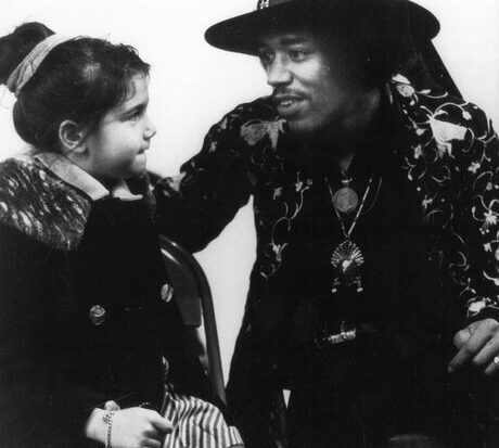Jimi Hendrix and sister