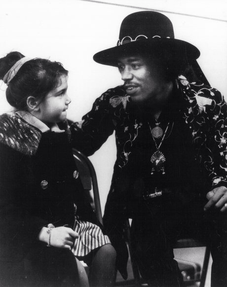Jimi Hendrix and sister