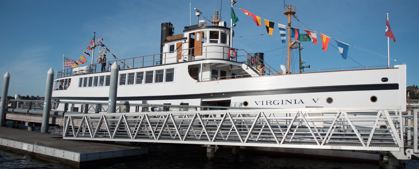 SS Virginia V docked in Lake Union, Seattle, WA.