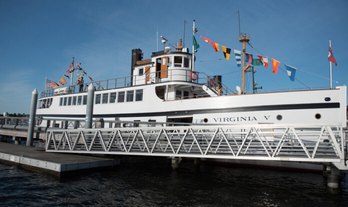 SS Virginia V docked in Lake Union, Seattle, WA.