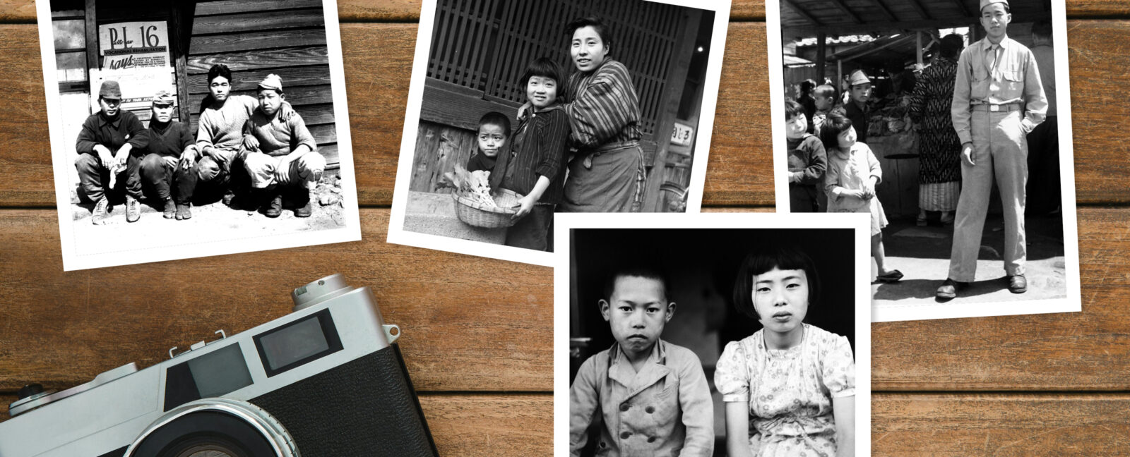 A montage of photos from photographer, Curtis Wong showing daily Asian life.