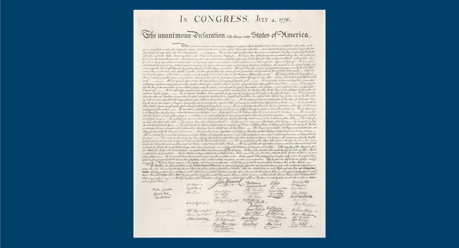 The Declaration of Independence (1823)