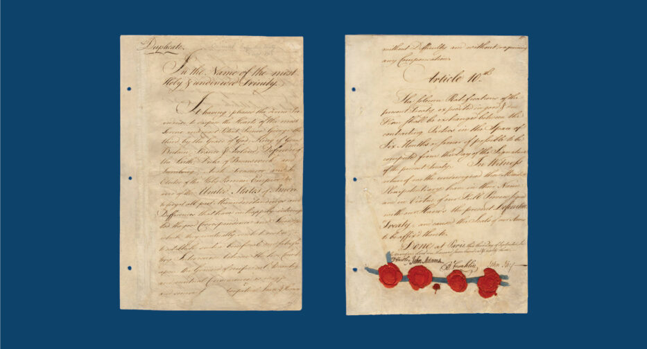 The Treaty of Paris (1783)